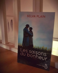 Les saisons du bonheur de Belva Plain (éditions Belfond)