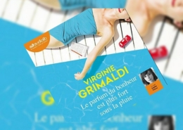 Le parfum du bonheur est plus fort sous la pluie de Virginie Grimaldi (éditions audio Audiolib)