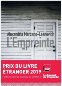 Couverture de L'empreinte d'Alexandria Marzano-Lesnevich