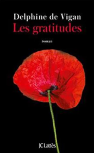 Couverture des gratitudes de Delphine de Vigan