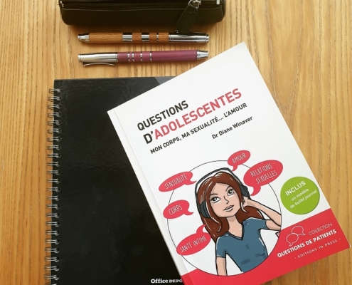 Questions d'adolescentes : Mon corps, ma sexualité... l'amour du Dr Diane Winaver (éditions In Press)