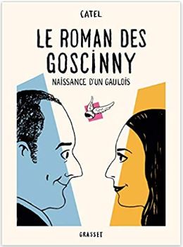 Couverture du Roman des Goscinny de Catel