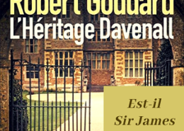 L'héritage Davenall de Robert Goddard (éditions Sonatine)