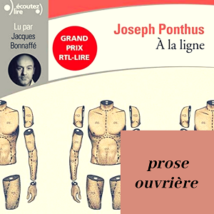 A la ligne de Joseph Ponthus (éditions audio Gallimard)