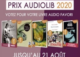 Prix Audiolib : les 5 finalistes soumis au vote du public