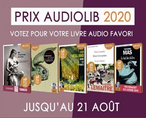 Prix Audiolib : les 5 finalistes soumis au vote du public