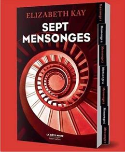 Couverture de Sept mensonges d'Elizabeth Kay