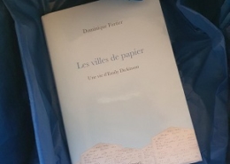 Les villes de papier de Dominique Fortier (éditions Grasset)