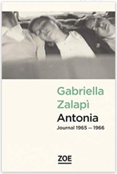 Couverture d'Antonia, journal 1965-1966 de Gabriella Zalapi