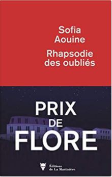 Couverture de Rhapsodie des oubliés de Sofia Aouine