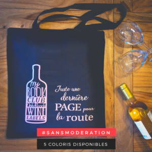 Tote bag littéraire idée cadeau lecteur