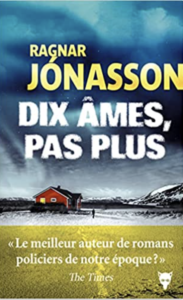 Couverture GF de Dix âmes, pas plus de Ragnar Jonasson