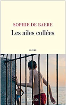 Couverture de Les ailes collées de Sophie de Baere