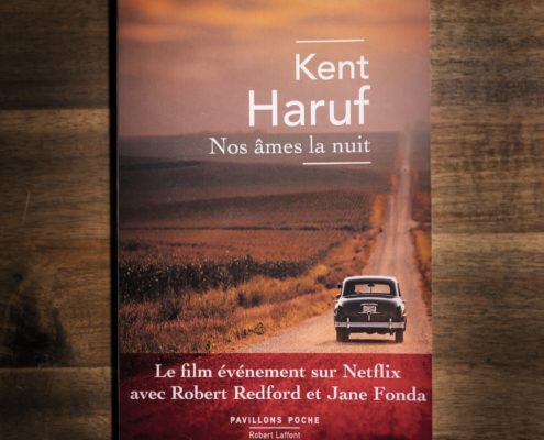 Nos âmes la nuit de Kent Haruf (éditions Pavillon poche de Robert Laffont)